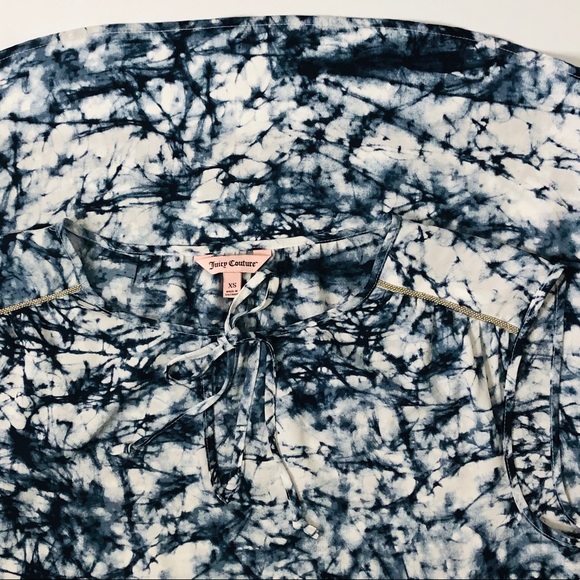 Juicy Couture tie dye sleeveless summer top blouse - Picture 6 of 8